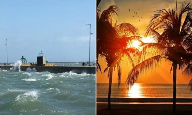 Seguirá el viento del norte en Veracruz, el domingo se tendrían periodos de sol