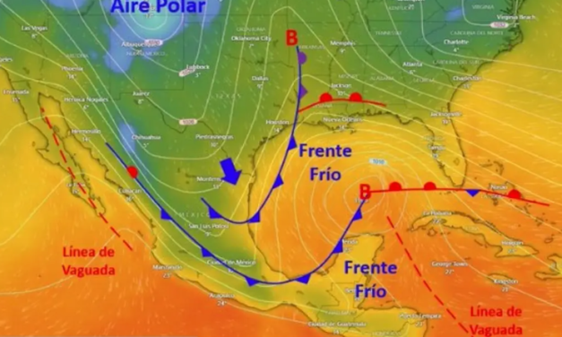 Reportan compleja situación meteorológica prevén para este fin de semana