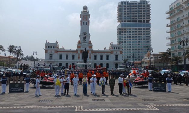 🚒🚓🚑INICIA OPERATIVO SEMANA SANTA EN EL PUERTO DE VERACRUZ