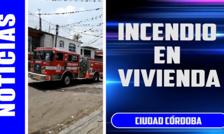 INCENDIO EN CASA-HABITACIÓN (VIDEO)