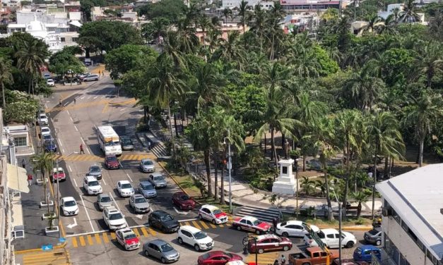 ¡Tremendo calor!… Sensación térmica en el Puerto de Veracruz rebasa los 40°C