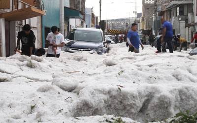 GRANIZADA HOY EN PUEBLA