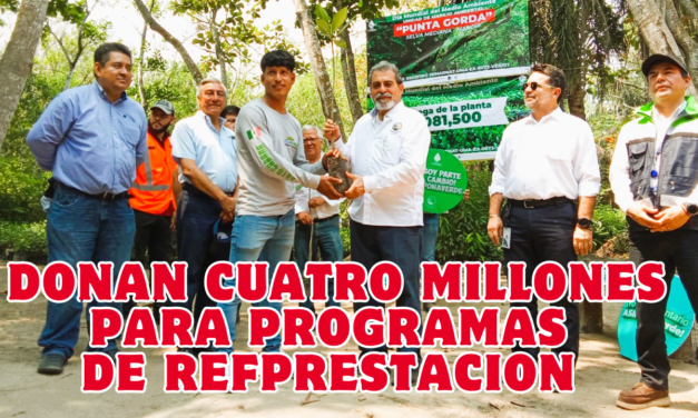 ASIPONA VERACRUZ DONA MAS DE CUATRO MILLONES DE PESOS DE PLANTAS A PROGRAMAS DE REFORESTACIÓN