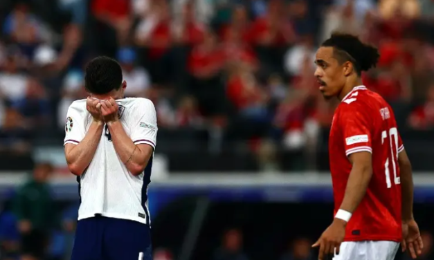 Inglaterra empata y sigue sin convencer en la Eurocopa