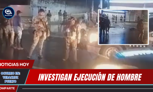 INVESTIGAN EJECUCIÓN DE HOMBRE EN TEJERIA