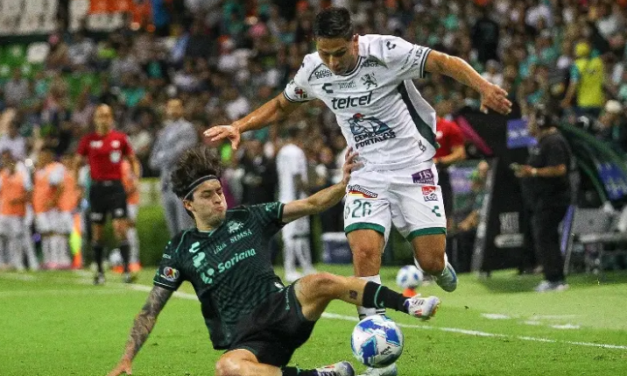 Nacho Ambriz gana tiempo y Santos empata con León