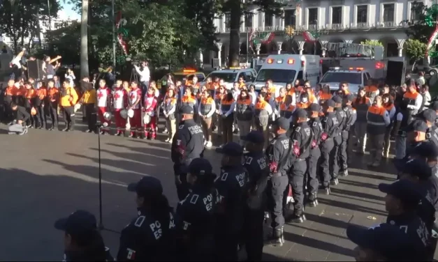 CONMEMORAN DIA NACIONAL DE PROTECCION CIVIL EN XALAPA