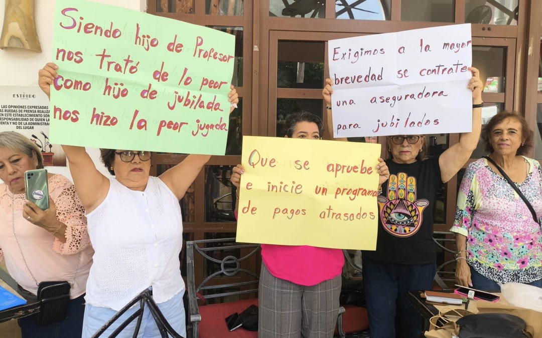 👉JUBILADOS Y PENSIONADOS DENUNCIARÁN PENALMENTE AL GOBERNADOR CUITLAHUAC GARCIA