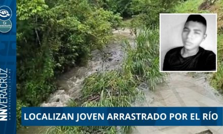 LOCALIZAN CUERPO DE JOVEN  ARRASTRADO POR EL RIO