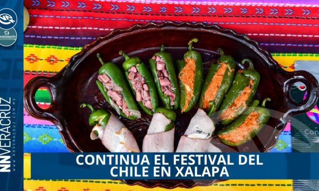 CONTINUAN ACTIVIDADES DEL FESTIVAL DEL CHILE XALAPEÑO