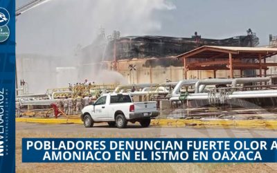 👉FUERTE OLOR A AMONIACO ALARMA A POBLADORES DEL ISTMO, OAXACA; PIDEN A PEMEX INICIAR INVESTIGACIÓN