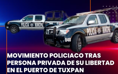 🚓MOVIMIENTO POLICÍACO TRAS PERSONA PRIVADA DE SU LIBERTAD