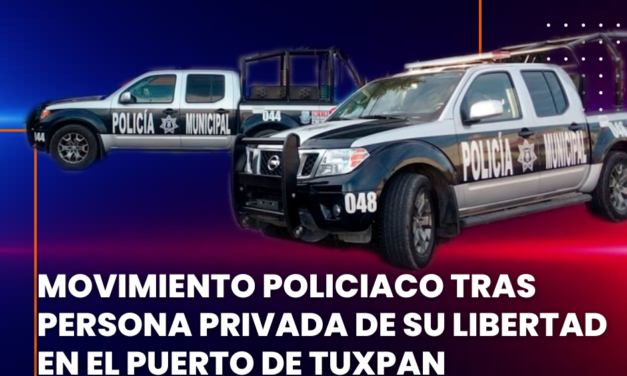 🚓MOVIMIENTO POLICÍACO TRAS PERSONA PRIVADA DE SU LIBERTAD