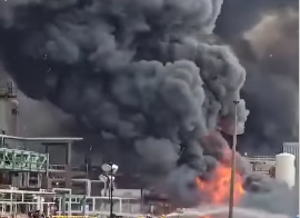 FUERTE EXPLOSIÓN EN LA REFINERIA DE SALINA CRUZ OAXACA (VIDEO)