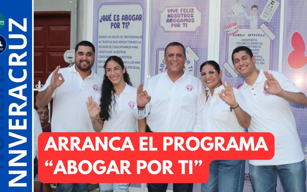 ARRANCA EN ALVARADO PROGRAMA «ABOGAR POR TI»