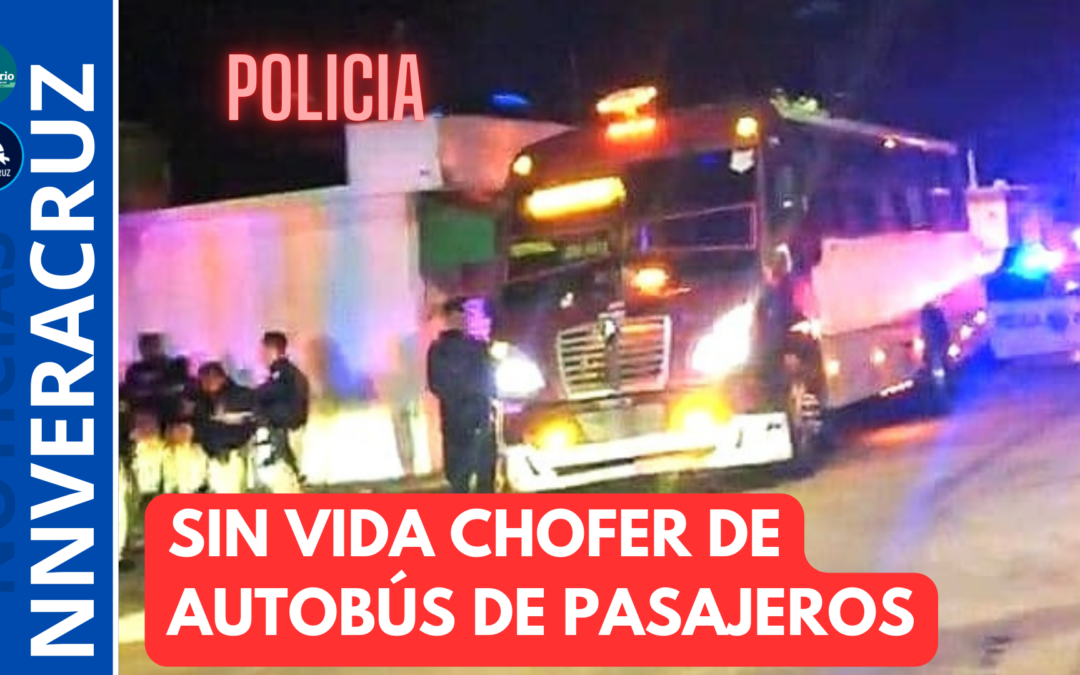 🚌 SIN VIDA CHOFER DE AUTOBÚS URBANO