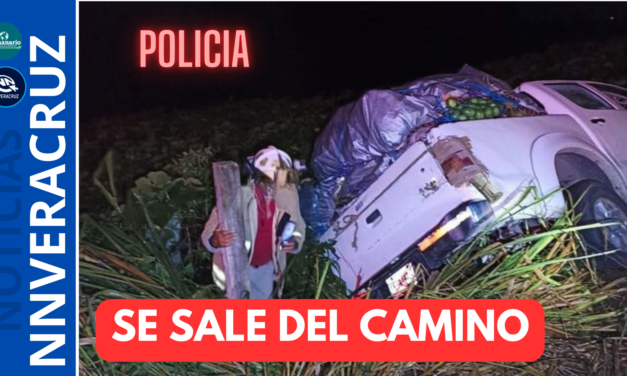 🚙CAMIONETA SE SALE DEL CAMINO