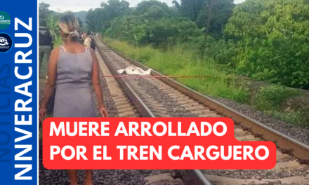 MUERE ARROLLADO POR EL TREN CARGUERO