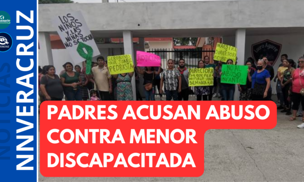 PADRES DE FAMILIA SE MANIFIESTAN EN JARDÍN DE NIÑOS; ACUSAN ABUSO CONTRA UNA MENOR DE EDAD DISCAPACITADA