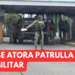 SE ATORA PATRULLA MILITAR