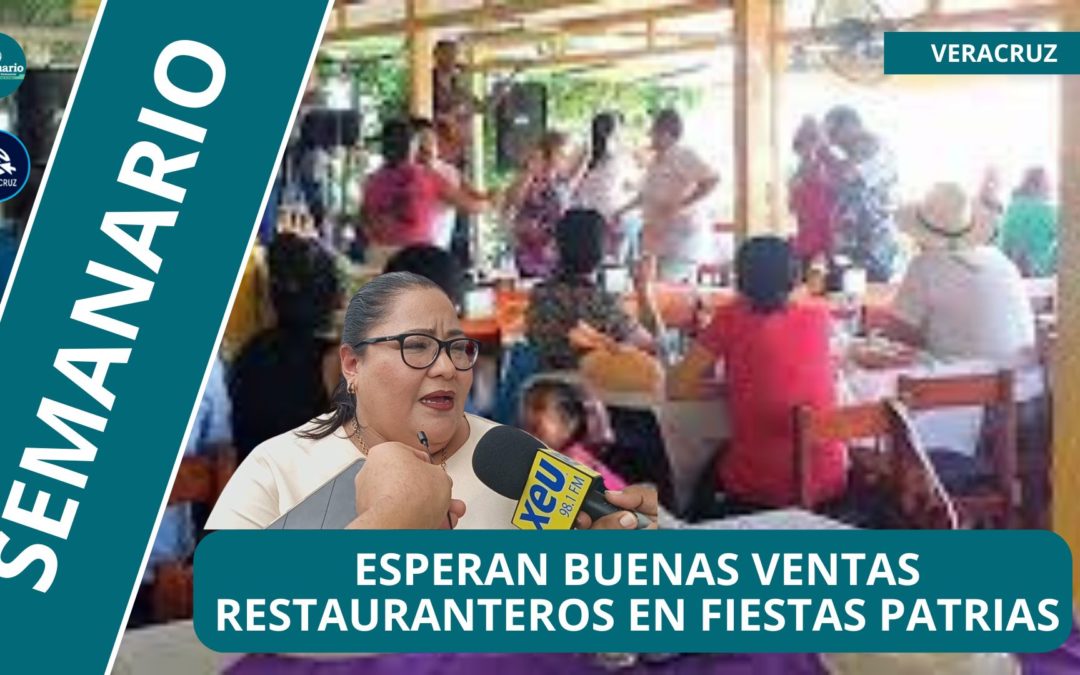 ✅RESTAURANTEROS ESPERAN INCREMENTO EN SUS VENTAS POR FIESTAS PATRIAS