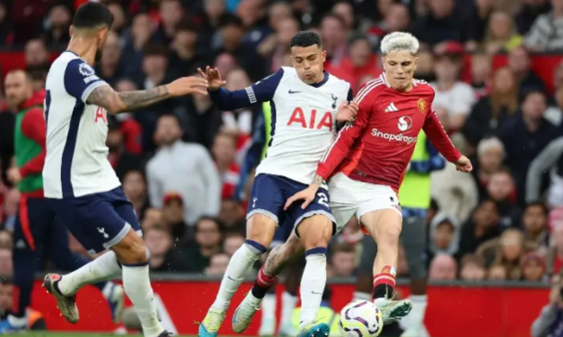 Tottenham golea y extiende crisis del Manchester United