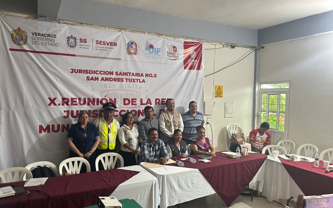 REUNIÓN REGIONAL DE LA RED VERACRUZANA DE MUNICIPIOS POR LA SALUD