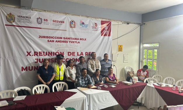 REUNIÓN REGIONAL DE LA RED VERACRUZANA DE MUNICIPIOS POR LA SALUD