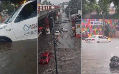 GRAVES INUNDACIONES EN EL ESTADO DE MÉXICO POR TORMENTA