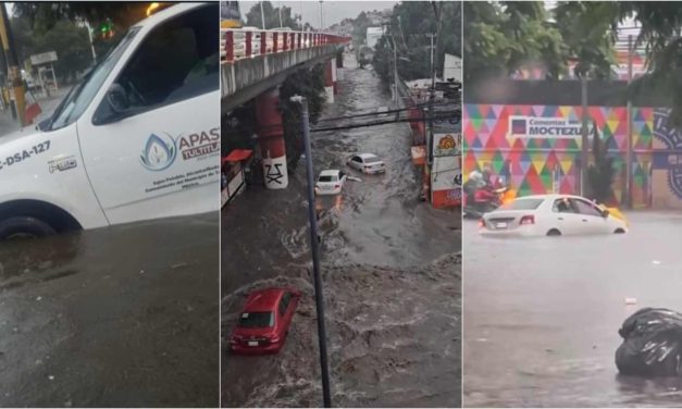 GRAVES INUNDACIONES EN EL ESTADO DE MÉXICO POR TORMENTA