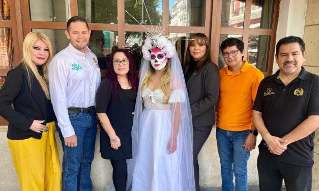 Comité del Carnaval de Veracruz y Academia de Belleza Reflejos preparan Papaqui de Catrinas