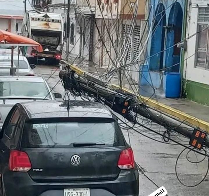 ⛈INTENSA LLUVIA DEJA DAÑOS EN ALVARADO (FOTOS)