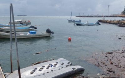 INCREMENTA A 5 LAS EMBARCACIONES HUNDIDAS EN EL MURO DE PESCADORES DE VERACRUZ