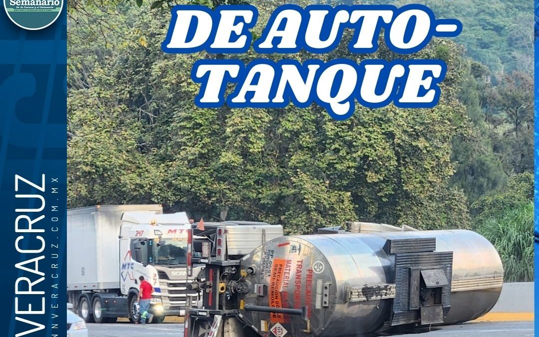 VOLCADURA DE AUTO-TANQUE EN NOGALES