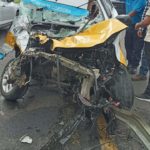 TAXISTA DE CÓRDOBA PROVOCA APARATOSO ACCIDENTE SOBRE LA CARRETERA FEDERAL CÓRDOBA-VERACRUZ (FOTO Y VIDEO)