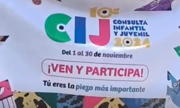 REALIZA INE «CONSULTA INFANTIL INFANTIL Y JUVENIL 2024 EN VERACRUZ