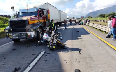 CARAMBOLA EN LA AUTOPISTA ORIZABA-CORDOBA