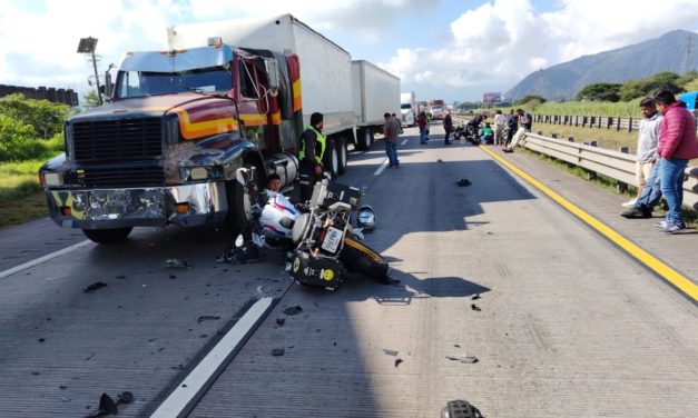 CARAMBOLA EN LA AUTOPISTA ORIZABA-CORDOBA