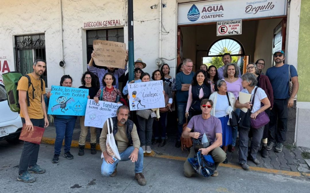 PROTESTAN POBLADORES DE ZONCUANTLA CONTRA AYUNTAMIENTO DE COATEPEC POR EL MANEJO DE AGUA