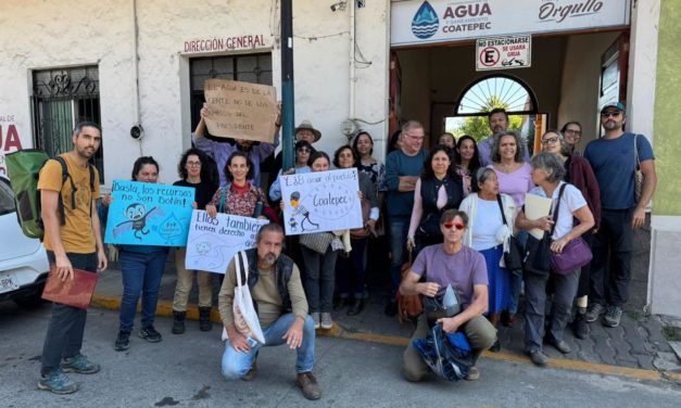 PROTESTAN POBLADORES DE ZONCUANTLA CONTRA AYUNTAMIENTO DE COATEPEC POR EL MANEJO DE AGUA