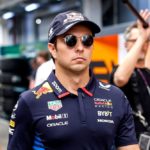 Checo Pérez sorprendido por el olor a marihuana en el GP de Las Vegas