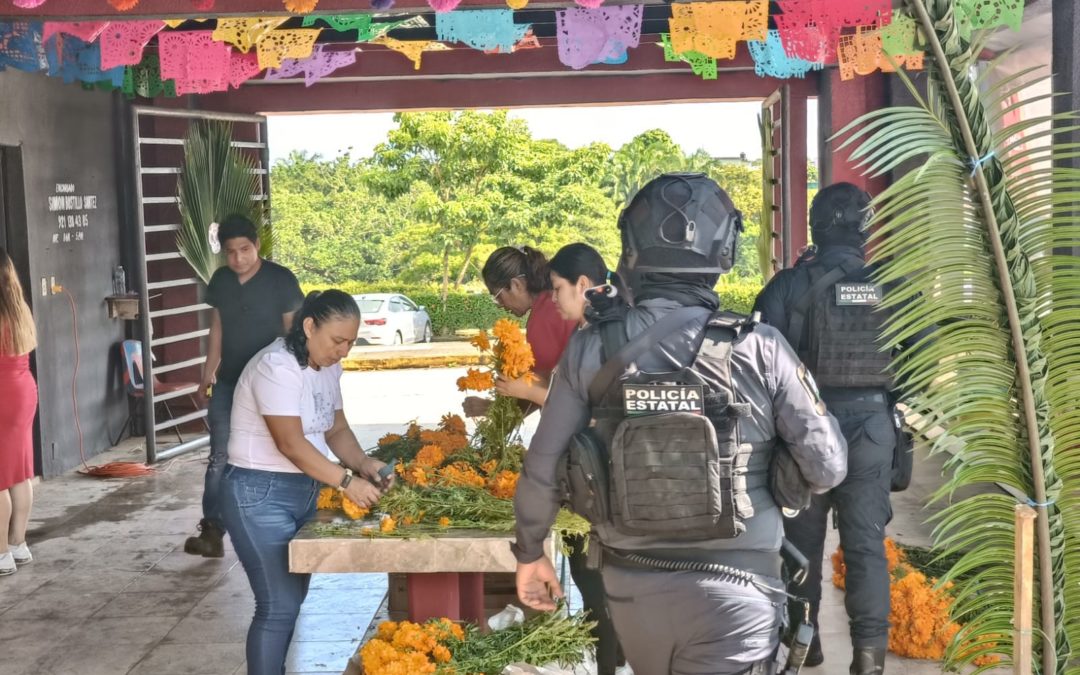 MÁS DE 5 MIL POLICÍAS RESGUARDAN OPERATIVO TODOS SANTOS 2024