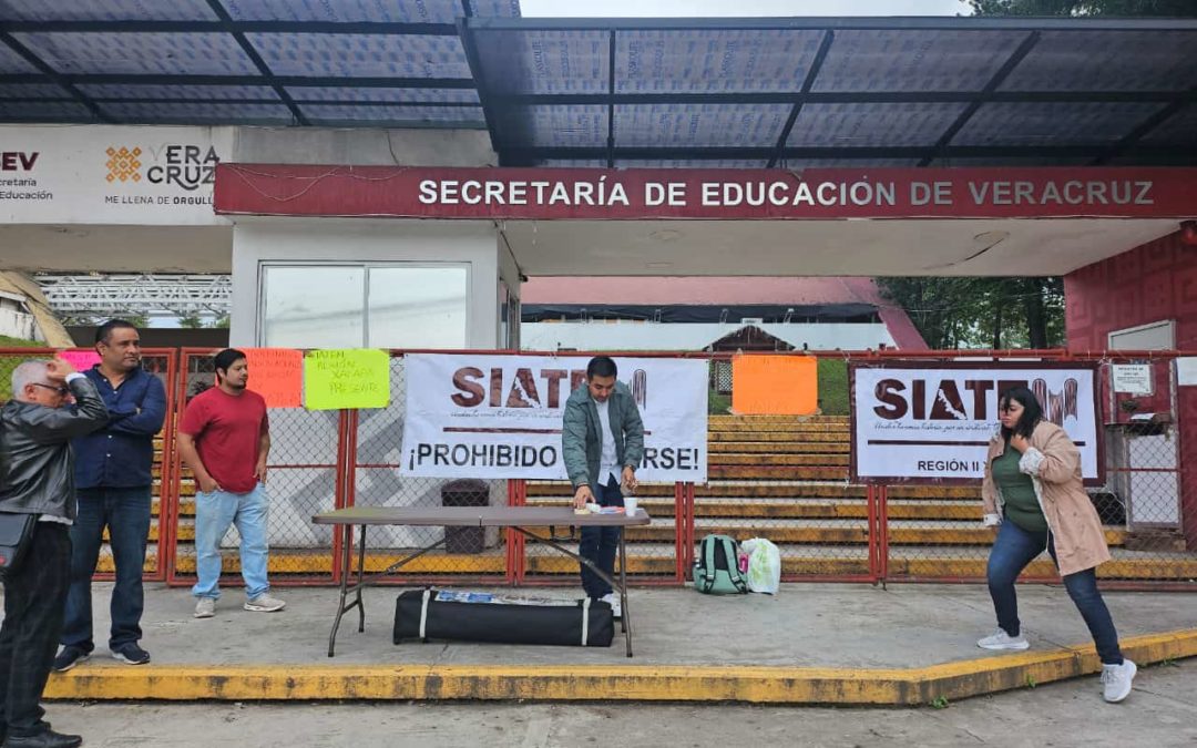 SINDICATO SIATEM TOMAN LA SEV Y DELEGACIONES REGIONALES