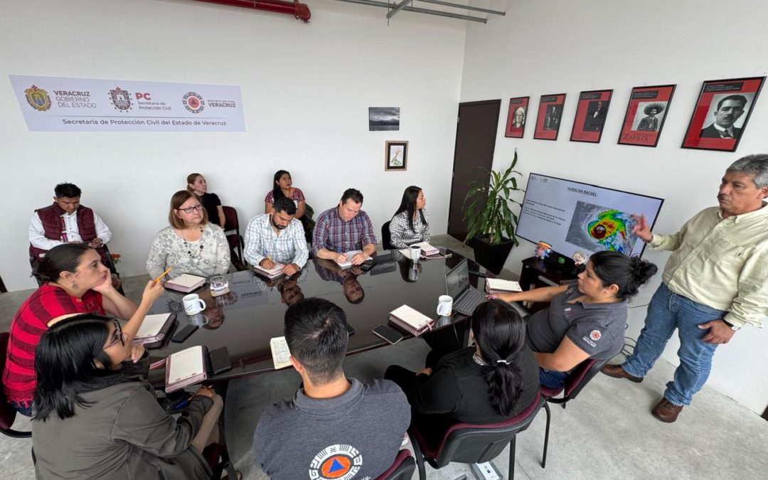 PC MONITOREA LOS PRONÓSTICOS PRELIMINARES DEL HURACÁN «RAFAEL» EN EL GOLFO DE MÉXICO