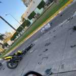 MUERE MENOR DE EDAD TRAS IMPACTAR MOTOCICLETA CONTRA CAMIONETA