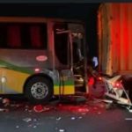 SE ACCIDENTA AUTOBUS DE TURISMO EN LA AUTOPISTA COSAMALOAPAN-ISLA