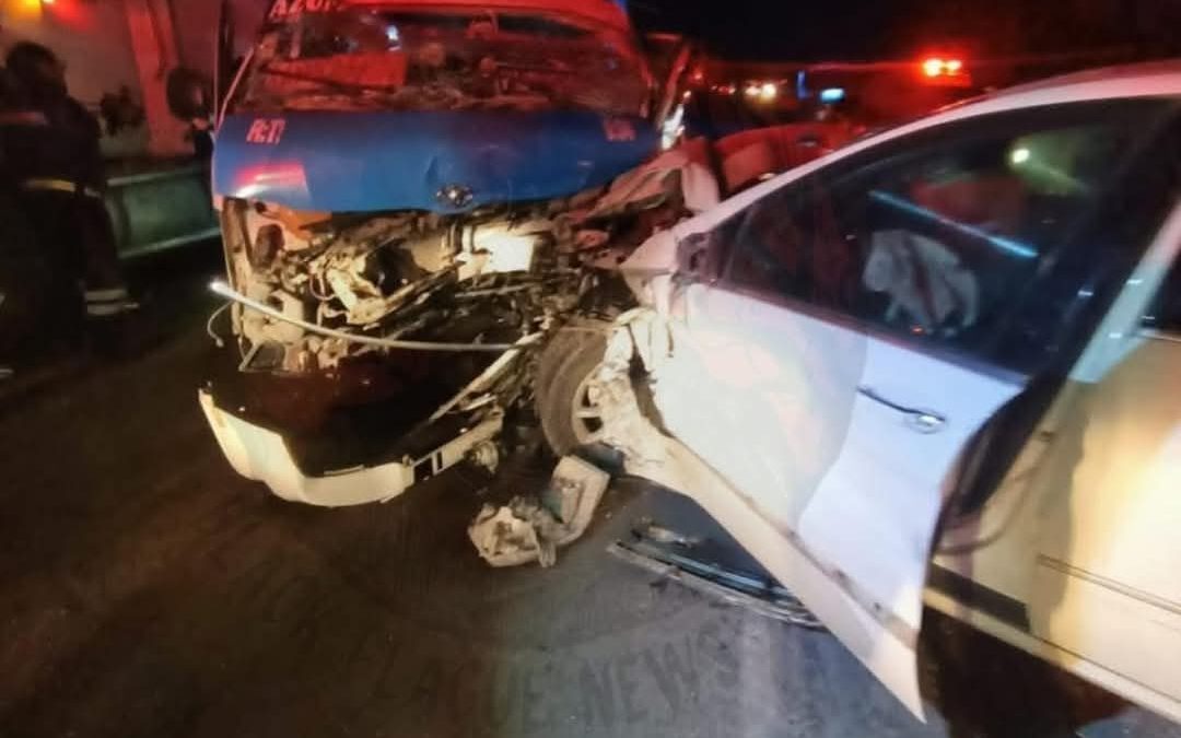 🚑ACCIDENTE DEJA 9 LESIONADOS Y UNA VICTIMA