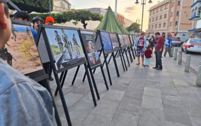 Defensa exhibe en San Andrés Tuxtla la muestra fotográfica «La Gran Fuerza de México, Siempre por ti, siempre por México».