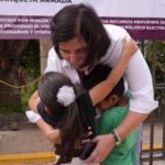 Autoridades Municipales de San Andrés Tuxtla inauguran pavimentación en la colonia Emiliano Zapata.