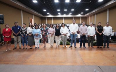 Celebra Ayuntamiento, DIF y Registro Civil, bodas colectivas en San Andrés Tuxtla.